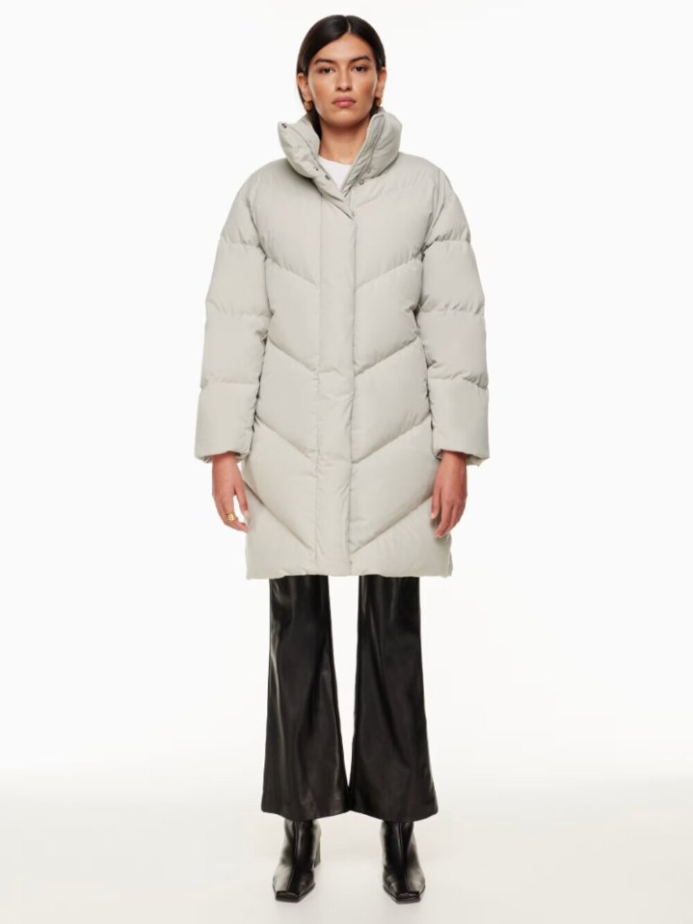 Aritzia Cloud Puff Mid Goose Down Puffer NWT L Comet | Rare